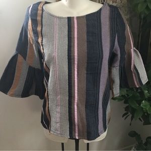 Anthropologie (Dolan Left Coastal Collection ) Striped Top - Size Medium